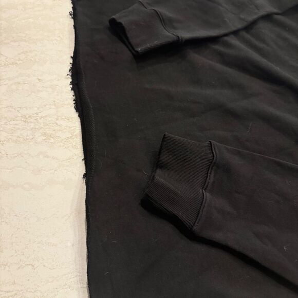 NWOT Men's Hotel Homme Femme Black Graphic Hoodie Size Small - Picture 5 of 8